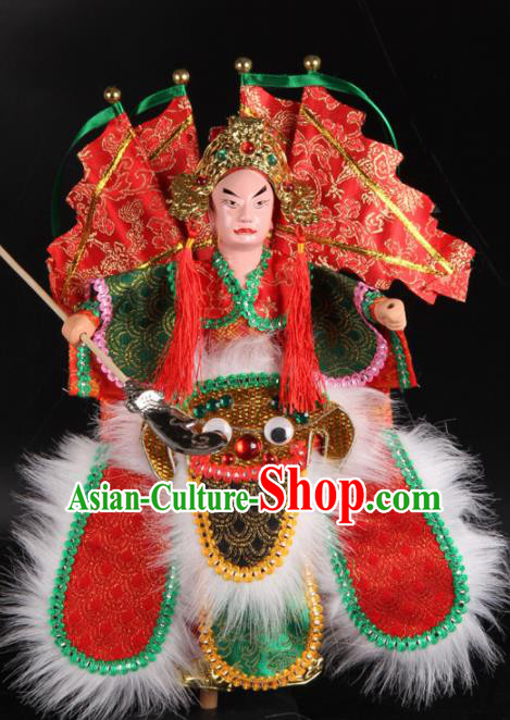 Traditional Chinese Handmade Takefu Puppet Marionette Puppets String Puppet Wooden Image Arts Collectibles