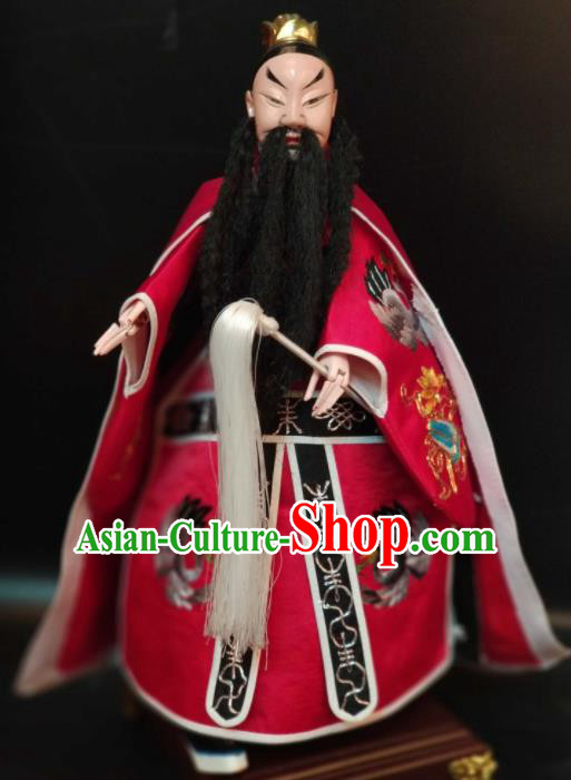 Traditional Chinese Handmade Taoist Priest Puppet Marionette Puppets String Puppet Wooden Image Arts Collectibles