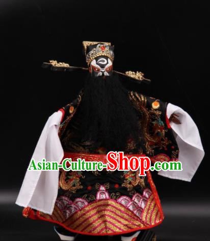 Traditional Chinese Handmade Bao Zheng Puppet Marionette Puppets String Puppet Wooden Image Arts Collectibles