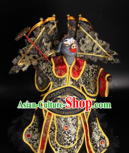 Traditional Chinese Handmade Marshal Tian Peng Puppet Marionette Puppets String Puppet Wooden Image Arts Collectibles