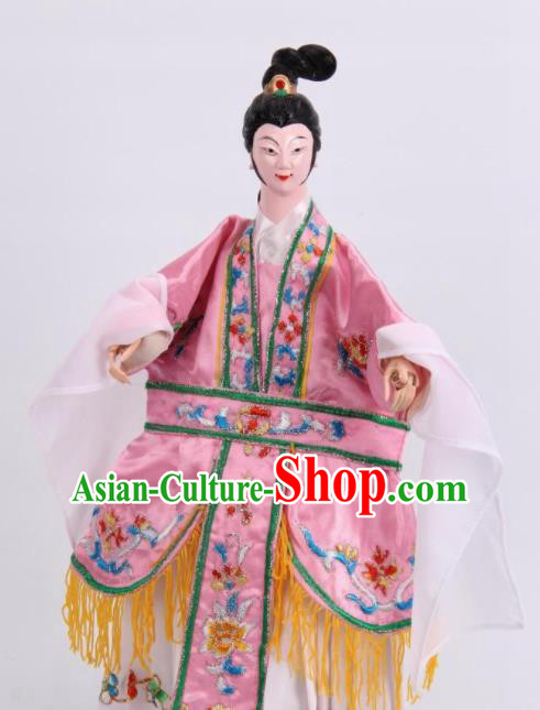 Traditional Chinese Beauty Xi Shi Puppet Marionette Puppets String Puppet Wooden Image Arts Collectibles