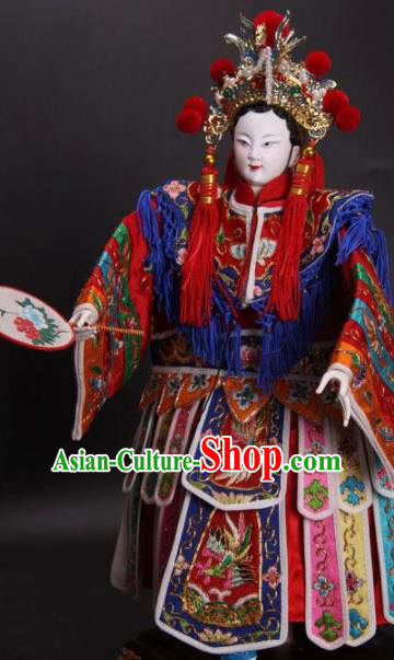 Traditional Chinese Imperial Consort Marionette Puppets Handmade Puppet String Puppet Wooden Image Arts Collectibles