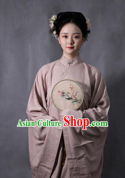 Chinese Traditional Ming Dynasty Dowager Hanfu Dress Ancient Court Countess Replica Costumes for Women