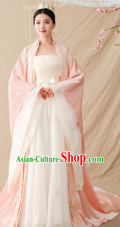 Traditional Chinese Tang Dynasty Queen Hanfu Clothing Ancient Drama Imperial Empress Replica Costumes for Women