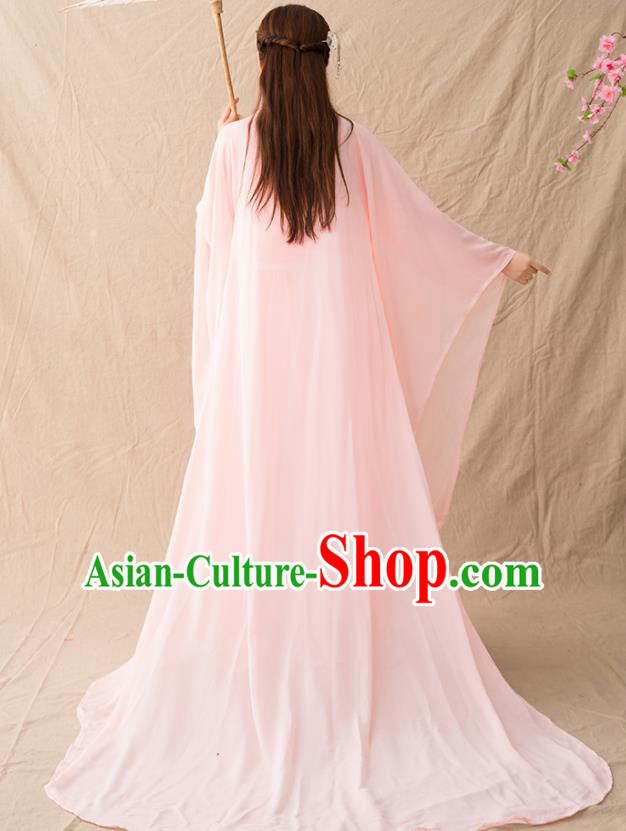 Traditional Chinese Northern and Southern Dynasties Princess Hanfu Dress Ancient Drama Goddess Replica Costumes for Women