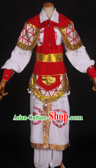 Traditional Chinese Huangmei Opera Takefu Clothing Ancient Swordsman Costume for Men