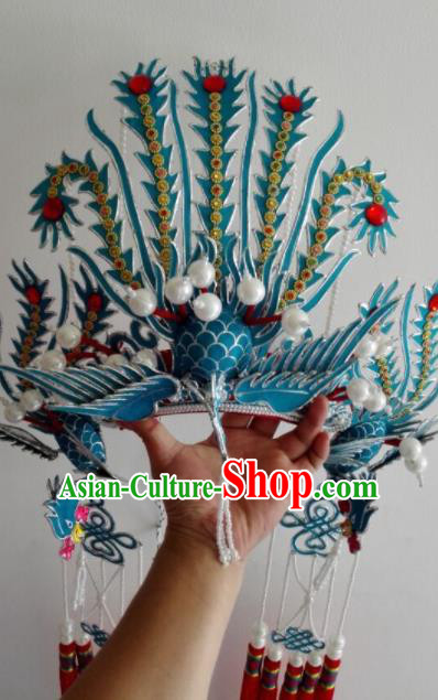 Traditional Chinese Shaoxing Opera Diva Phoenix Coronet Ancient Court Queen Headwear for Women