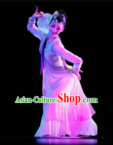 Dance of the Butterfly Traditional Chinese Classical Dance Costume Folk Dance Dress for Women