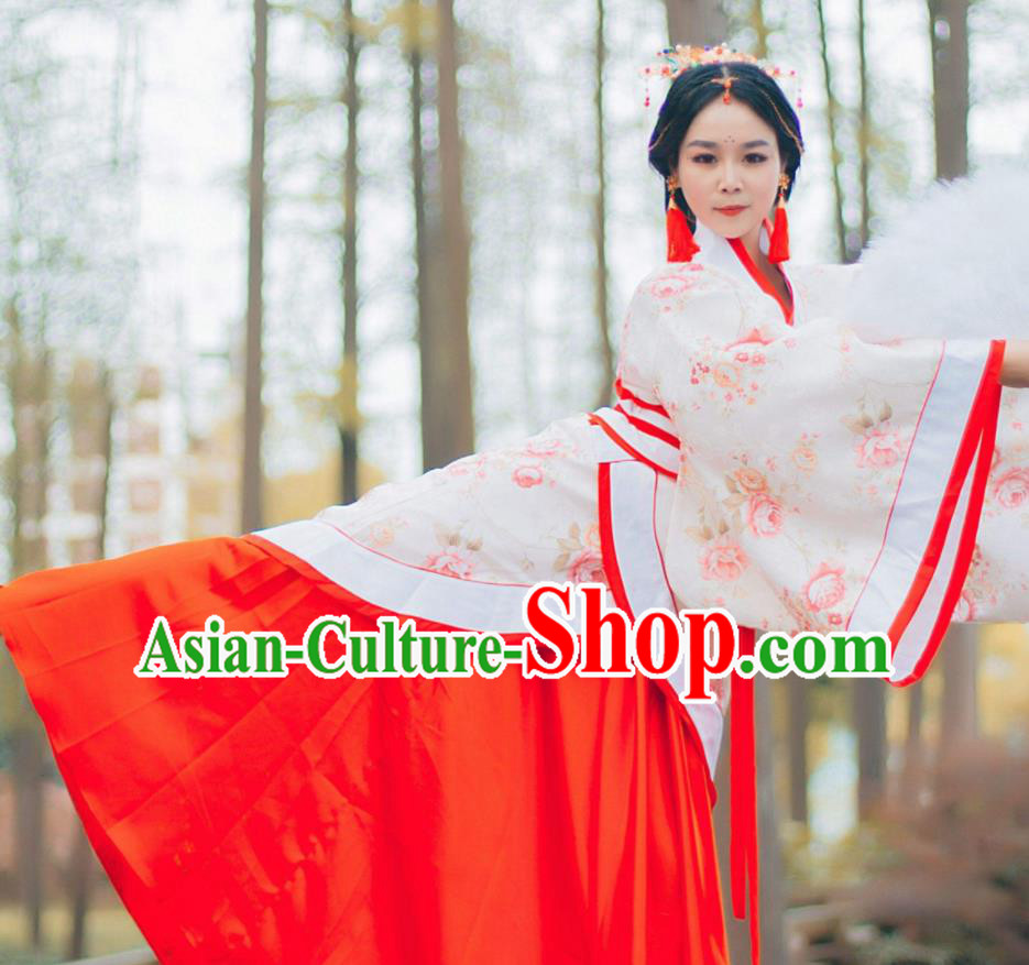 Chinese Beautiful Dance Wu Gui Costume Traditional Fan Dance Classical Dance Competition Dress for Women