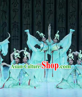 Beautiful Chinese Dance Court Yueren Dance Costume Traditional Classical Dance Dress for Women