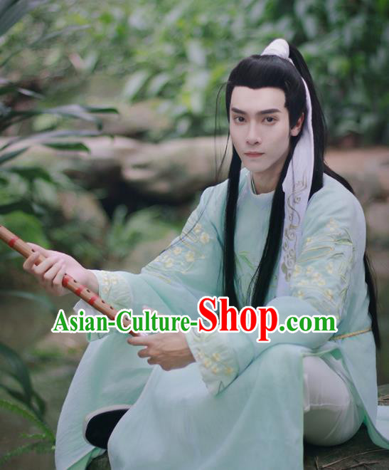 Traditional Chinese Tang Dynasty Prince Historical Costume Ancient Drama Swordsman Hanfu Clothing for Men