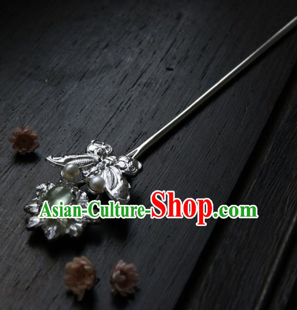 Chinese Ancient Tang Dynasty Queen Butterfly Hairpins Traditional Hanfu Hair Accessories for Women