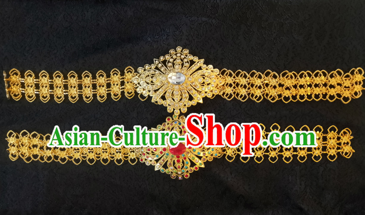 Traditional Thailand Gold Belt for Men