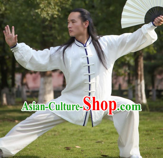 Chinese Traditional Martial Arts Costumes Kung Fu Tai Chi Competition Clothing for Men