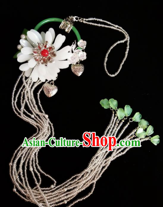 Chinese Ancient Hanfu Tassel Pendant Traditional Handmade Waist Accessories for Women