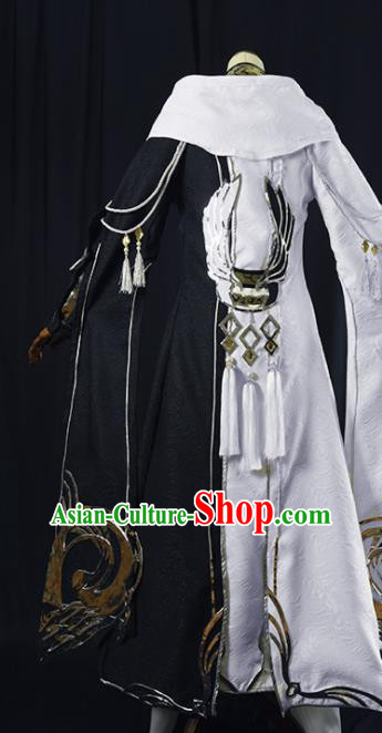 Chinese Ancient Cosplay Knight King Clothing Traditional Hanfu Swordsman Costume for Men
