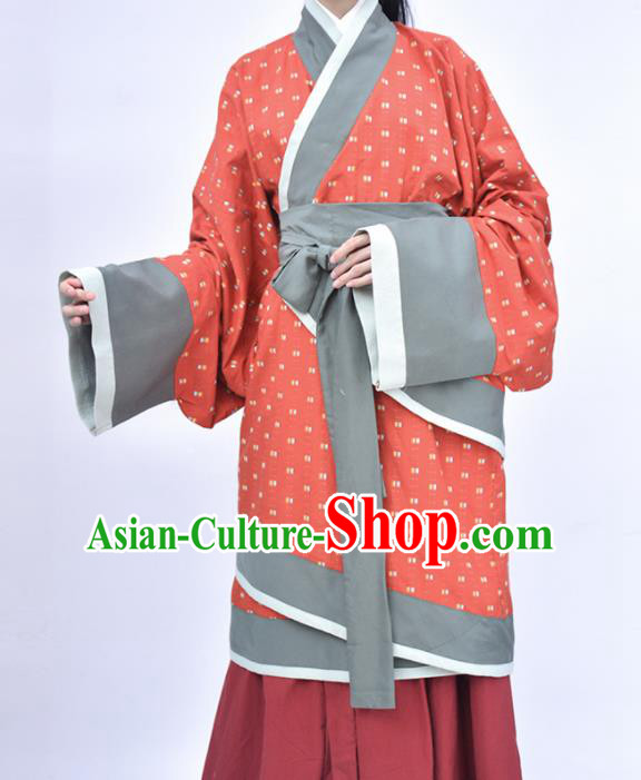 Chinese Traditional Han Dynasty Court Maid Replica Costumes Ancient Imperial Consort Hanfu Dress for Women