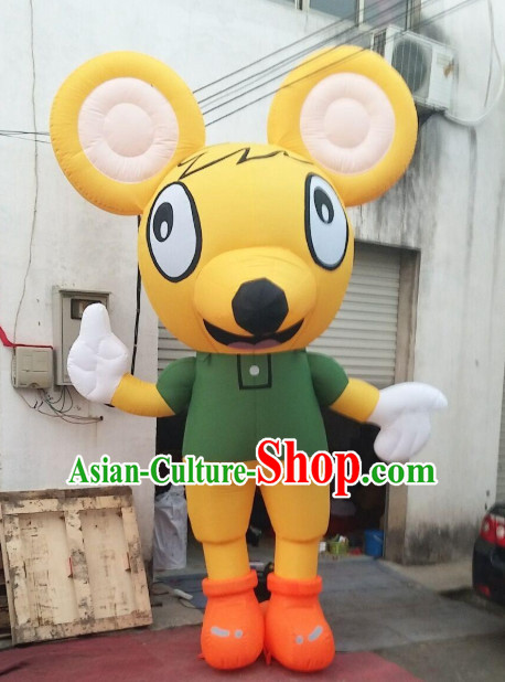 Chinese New Year Decorations Giant Inflatable Rat Complete Set