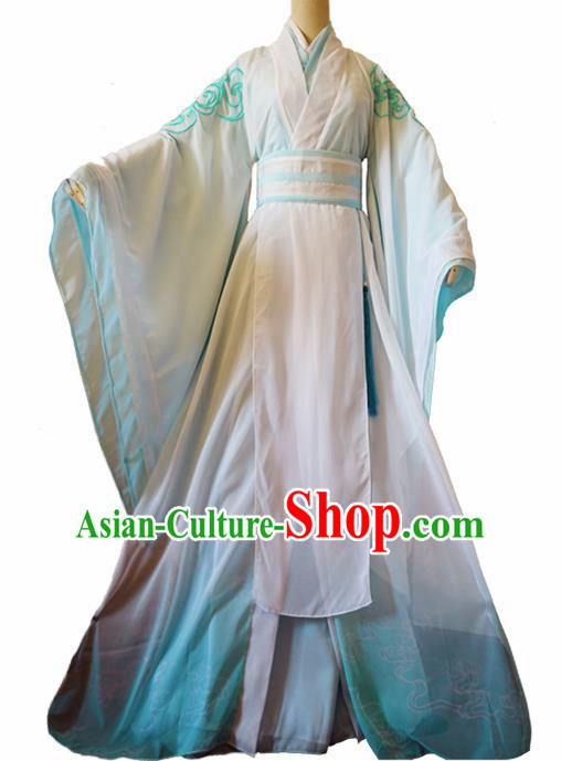 Chinese Ancient Cosplay Swordsman Clothing Custom Traditional Royal Prince Costume for Men
