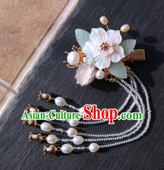 Chinese Ancient Princess Tassel Hair Claws Hairpins Traditional Handmade Hanfu Hair Accessories for Women