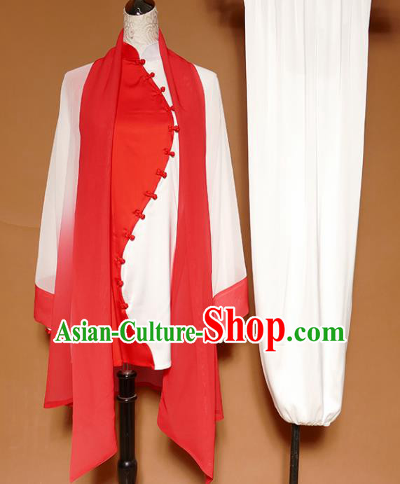 Chinese Traditional Best Martial Arts Costume Kung Fu Competition Tai Chi Clothing for Women