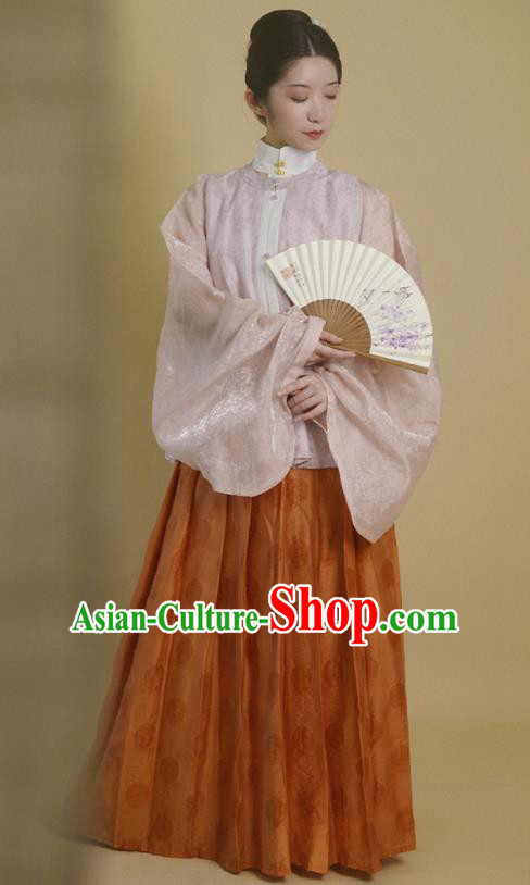 Traditional Chinese Ming Dynasty Court Lady Hanfu Dress Ancient Drama Palace Princess Replica Costumes for Women