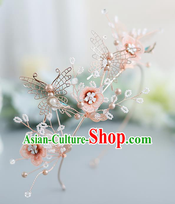 Top Grade Handmade Princess Hair Clasp Wedding Bride Hair Accessories for Women