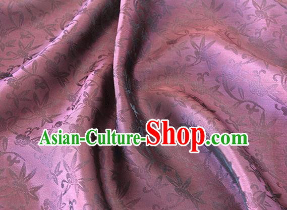 Asian Chinese Priest Frock Wine Red Silk Fabric Traditional Pattern Design Fabric Chinese Silk Fabric Material