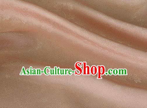 Asian Chinese Traditional Twine Albizia Pattern Design Pink Silk Fabric Chinese Qipao Material