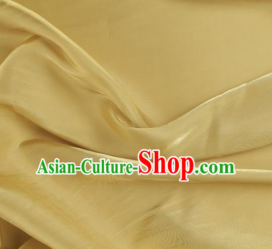 Chinese Traditional Classical Pattern Design Ginger Imitated Silk Fabric Asian China Cheongsam Silk Material