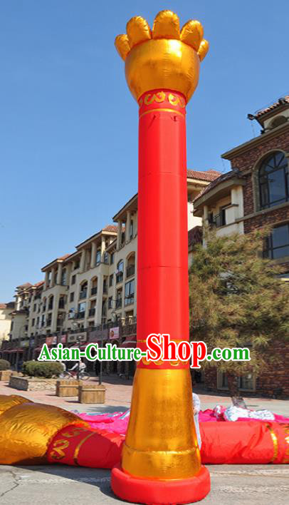 Large Chinese Moving Pillar Inflatable Product Models New Year Inflatable Arches