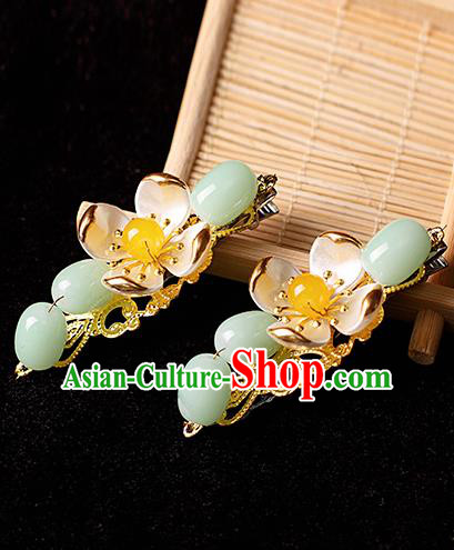 Chinese Traditional Tang Dynasty Princess Hair Claws Ancient Palace Lady Headdress for Women