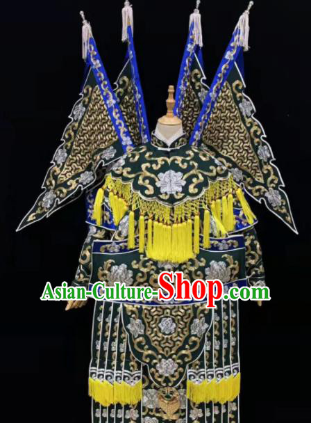 Chinese Traditional Beijing Opera Daomadan Da Kao Peking Opera Female General Costumes for Women