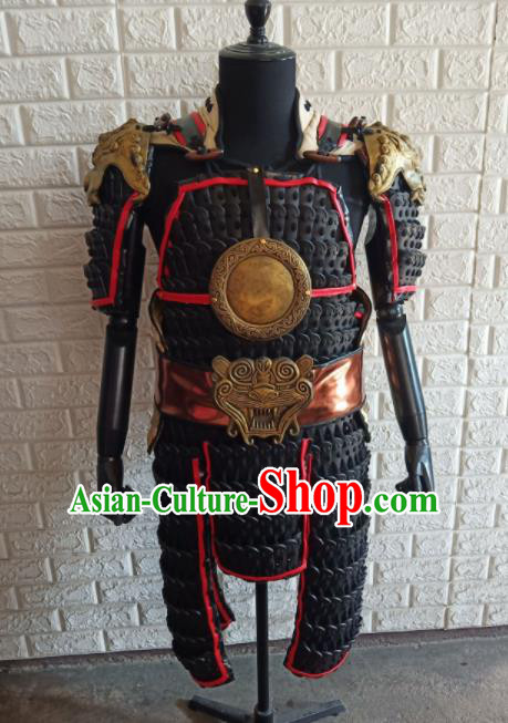 Chinese Handmade Traditional Body Armor Ancient General Costume for Men