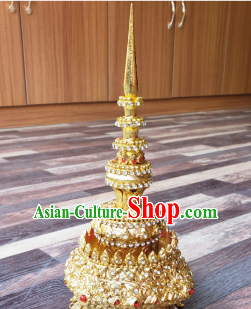 Traditional Thailand Tower Crown Handmade Thai Hat