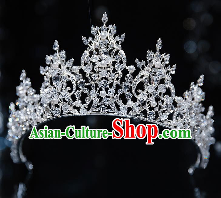 Top Grade Bride Royal Crown Wedding Hair Accessories for Women