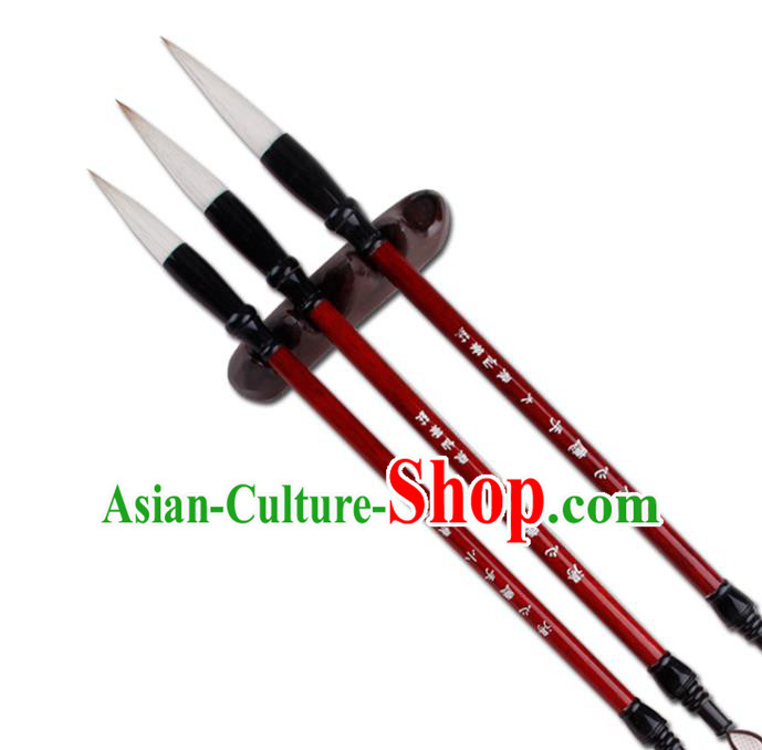 The Four Treasures of Study Writing Brushes Chinese Calligraphy Brush Pen