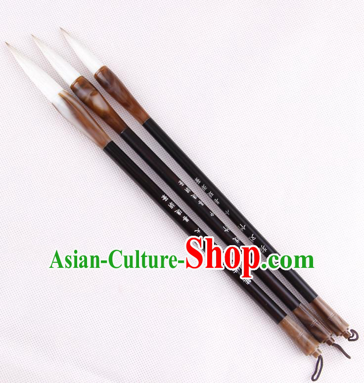 The Four Treasures of Study Bamboo Writing Brushes Chinese Calligraphy Brush Pen