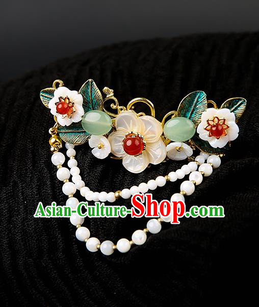 Chinese Classical Song Dynasty Hair Crown Hanfu Hair Accessories Handmade Ancient Princess Hairpins for Women