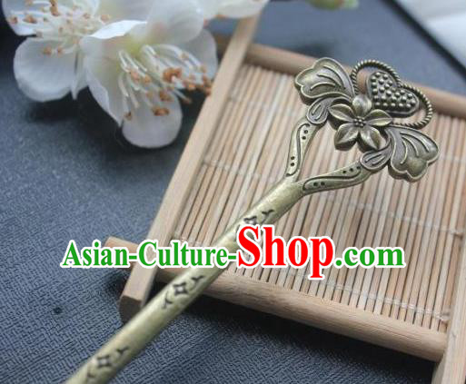 Chinese Classical Retro Hair Stick Handmade Hanfu Hair Accessories Ancient Song Dynasty Hairpins