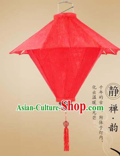 Chinese Traditional Red Lampbrella Palace Lanterns Handmade Hanging Lantern New Year Classical Lamp