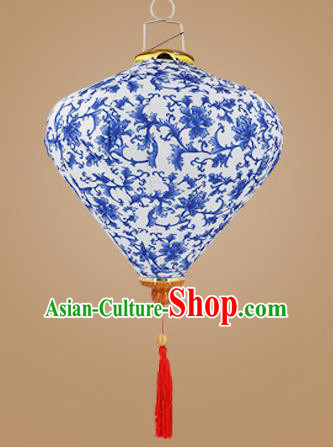 Chinese Traditional Printing Palace Lanterns Handmade Hanging Lantern Classical Festive New Year Diamond Lamp