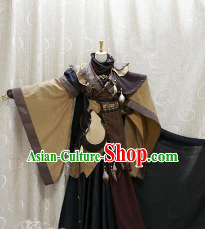 China Ancient Swordsman Clothing Custom Professional Cosplay Noble Childe Costume