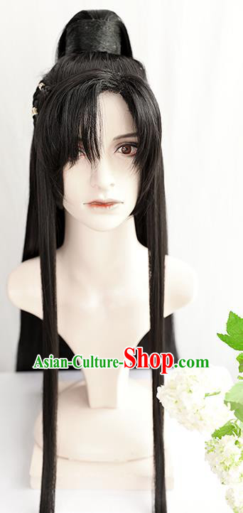 Best Chinese Drama Ancient Knight Swordsman Wig Sheath China Quality Front Lace Wigs Cosplay Taoist Chu Wanning Wig