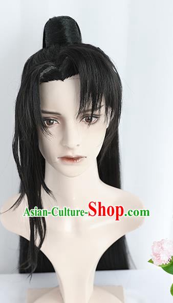 Best Chinese Cosplay Young Hero Wig Sheath China Quality Wigs Ancient Swordsman Xiao Ce an Wig