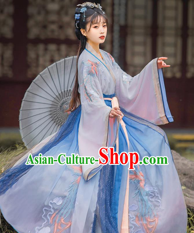 China Ancient Noble Lady Dress Traditional Jin Dynasty Court Princess Historical Costumes Hanfu Apparels