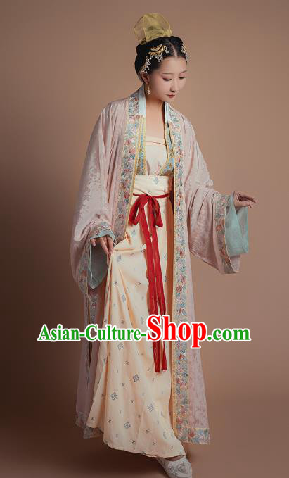 Ancient China Song Dynasty Historical Costumes Traditional Court Hanfu Imperial Consort Clothing