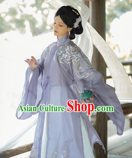 China Ancient Noble Woman Historical Clothing Traditional Ming Dynasty Noble Mistress Hanfu Dresses