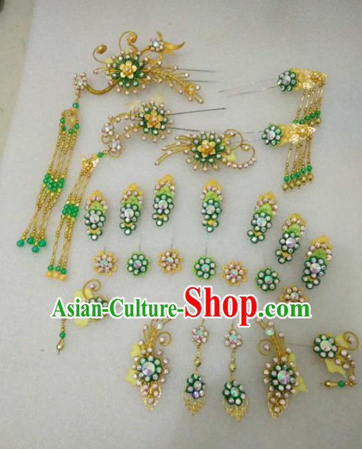 Chinese Traditional Peking Opera Hairpins Handmade Beijing Opera Diva Hair Accessories for Women