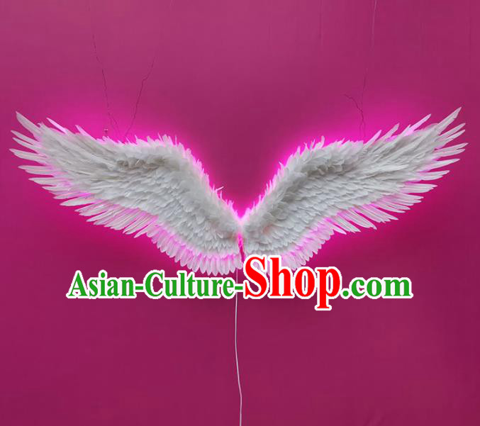 Halloween Stage Show Feather Wings Brazilian Carnival Catwalks Prop for Women